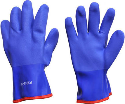 Gants impregnés à 3 reprises de PVC #SE0P3D12000