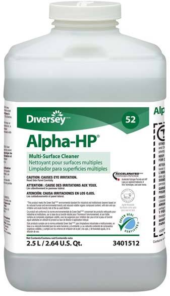 ALPHA-HP Désinfectant tout usage avec peroxyde d'hydrogène #JH340151200