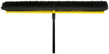 Hardwood Block, Tampico Fill with Horsehair Border Broom #RB09B050000 Hardwood Block, Tampico Fill with Horsehair Border Broom #RB09B050000
