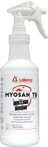 Désinfectant tuberculocide MYOSAN TB #LM006155111