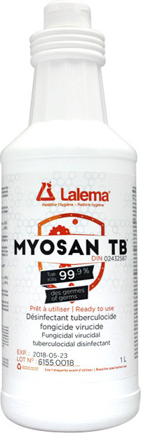 Désinfectant tuberculocide MYOSAN TB #LM006155121