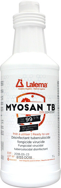 Désinfectant tuberculocide MYOSAN TB #LM006155121 Désinfectant tuberculocide MYOSAN TB #LM006155121
