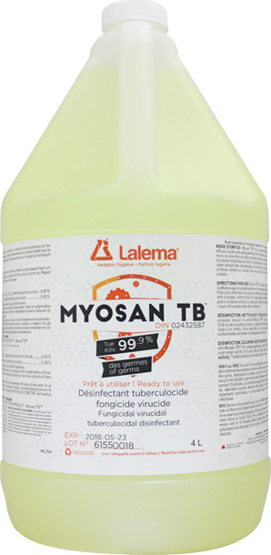 Désinfectant tuberculocide MYOSAN TB #LM0061554.0
