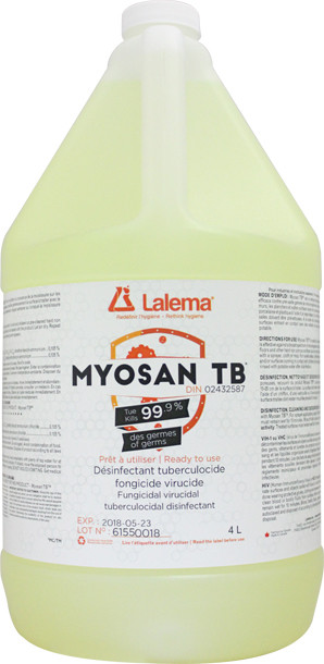 Tuberculocidal Disinfectant MYOSAN TB #LM0061554.0