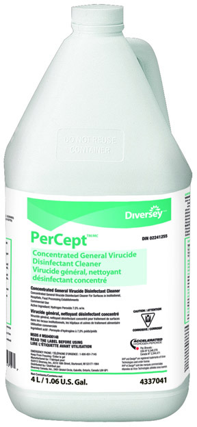 Hydrogen Peroxide Disinfectant PerCept #60 #JH433704100 Hydrogen Peroxide Disinfectant PerCept #60 #JH433704100