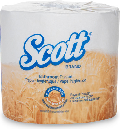 SCOTT Standard Roll Bathroom Tissue Made with Bamboo Fiber #KC025678000
