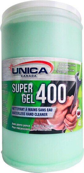 Savon à mains antibactérien Super Gel 400 #QC000404000