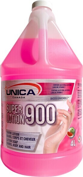 UNICA Savon à mains antibactérien en lotion mousse Super Lotion 900 #QC000904000