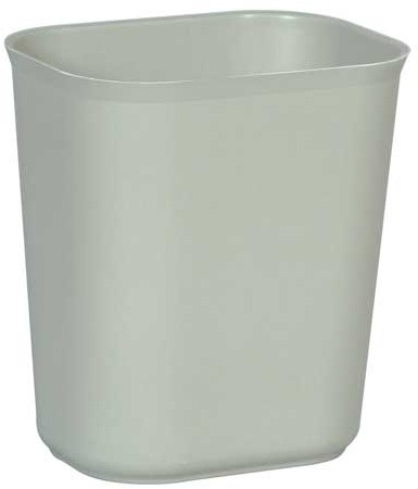 2541 Fire Resistant Wastebasket 7 gal #RB002541GRI