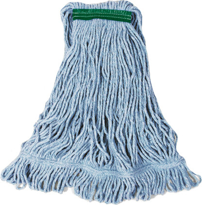 Super Stitch, Synthetic Wet Mop, Narrow Band, Looped-end, Blue #RBD21106BLE