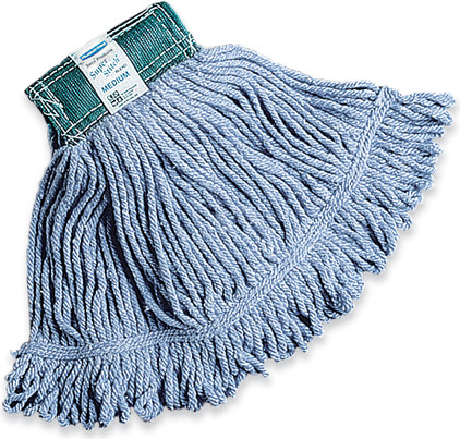 Super Stitch Synthetic Wet Mop, Wide Band, Looped-End, 24 oz #RBD25106BLE Super Stitch Synthetic Wet Mop, Wide Band, Looped-End, 24 oz #RBD25106BLE