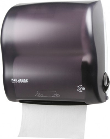 Compact Hands-Free Mechanical Roll Hand Towel Dispenser #ALT7500TBK0