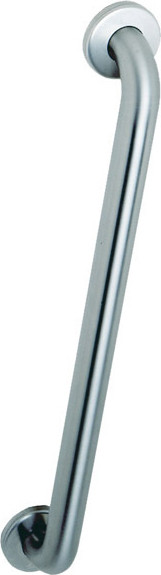 Barre d'appui droite grenaillée, 1-1/2" de diamètre #BO680699X12
