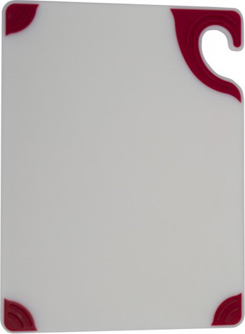 Cutting board with non-slip color grips #ALGW1520ROU