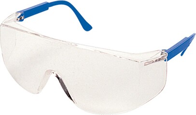 Lunette de sécurité, lentille claire, monture bleue Tacoma #TQ0SJ320000