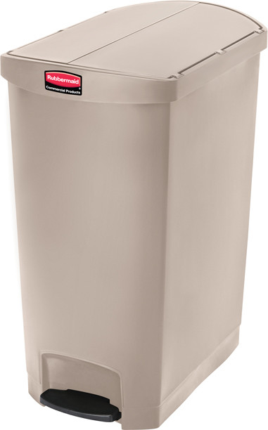 Slim Jim Step-On Container with Side Opening, 24 gal #RB188355300