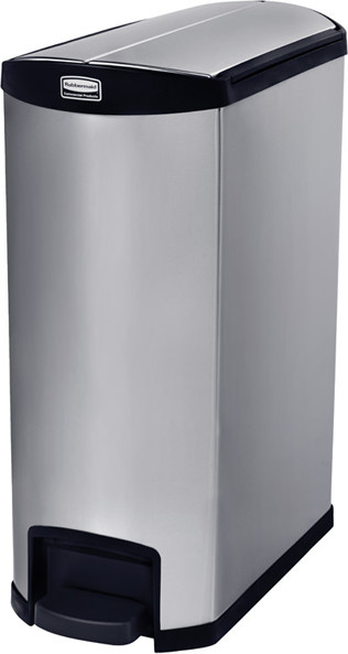 IMPRESSIONS Stainless Steel Step-On Waste Container 24 Gal #RB190200000