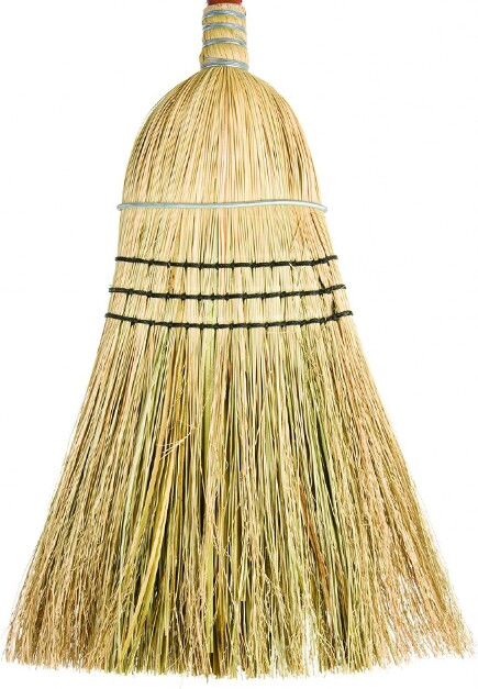 Husky Heavy Duty Corn Broom 3 Strings with 54" Handle #AG000761000