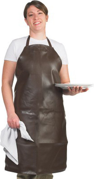 Vinyl Kitchen Bib Apron #AL604VBABR0