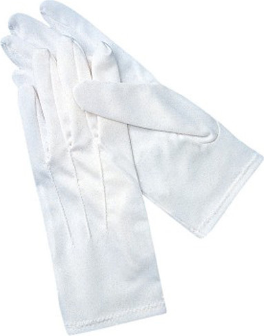 Gant de coton blanc standard pour le services aux tables #AL5312WH00M Gant de coton blanc standard pour le services aux tables #AL5312WH00M