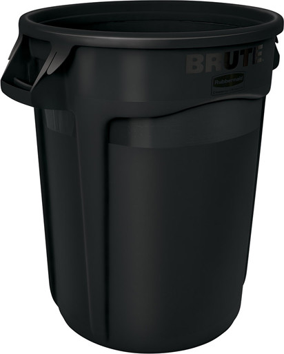2632 BRUTE Round Waste Container 32 gal #RB186753100