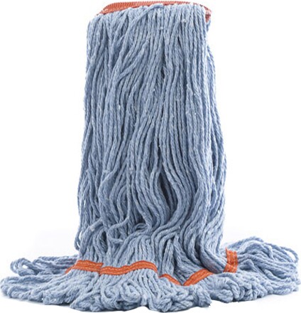 JaniLoop Synthetic Wet Mop, Narrow Band, Looped-End #AG001883BLE