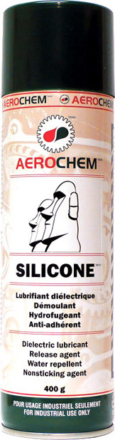 Lubrifiant diélectrique démoulant hydrofugeant SILICONE #AE0SILIC400 Lubrifiant diélectrique démoulant hydrofugeant SILICONE #AE0SILIC400