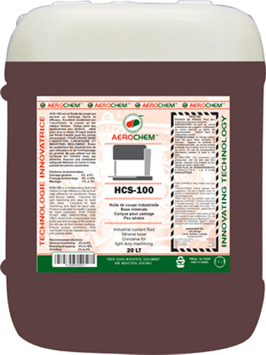HCS-100, Huile de coupe industrielle à base minérale #AEHCS10020L HCS-100, Huile de coupe industrielle à base minérale #AEHCS10020L