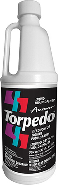 Déboucheur liquide pour drains Torpedo #EM305120000 Déboucheur liquide pour drains Torpedo #EM305120000