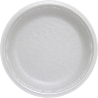Assiette en styromousse 9" #EM804092000 Assiette en styromousse 9" #EM804092000
