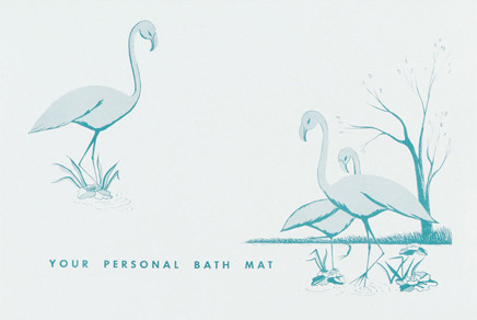 Disposable Paper Bath Mats Bilingual #EM902018000 Disposable Paper Bath Mats Bilingual #EM902018000