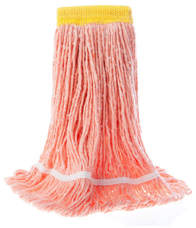 Looped End Wet Mop Wide Band JaniLoop, Orange #AG002702ORA