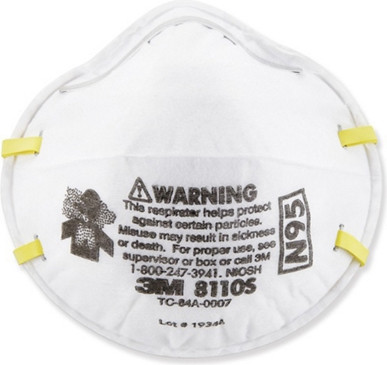 Masque antiparticules 8110S N95 #SE008110000 Masque antiparticules 8110S N95 #SE008110000