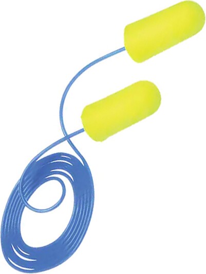 Corded Foam Earplugs Earsoft #TQSGP738000