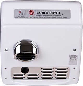 Recessed Touch-Free Hand Dryer Model XRA #NVXA5497400 Recessed Touch-Free Hand Dryer Model XRA #NVXA5497400