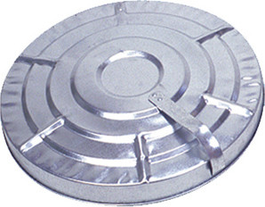 Couvercle en métal galvanisé #WH12163L000 Couvercle en métal galvanisé #WH12163L000