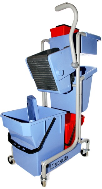 Chariot essoreuse à pression latérale pour lavage à plat #NATM2815000 Chariot essoreuse à pression latérale pour lavage à plat #NATM2815000