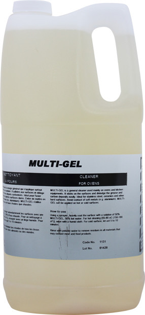 Multi-Gel Nettoyant à fours #VM001131000 Multi-Gel Nettoyant à fours #VM001131000