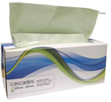 Essuie-mains antibactérien en boîte Pop-up Cascades #PW001366000 Essuie-mains antibactérien en boîte Pop-up Cascades #PW001366000