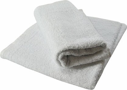 Bleached White Terry Towels 2 lb #WITTZ172000 Bleached White Terry Towels 2 lb #WITTZ172000