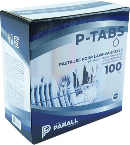 P-TABS Concentrated Dishwasher Tablets #EM311153100