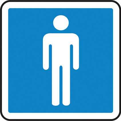 Pictogramme pour toilette Homme - Femme #TQSEA477000