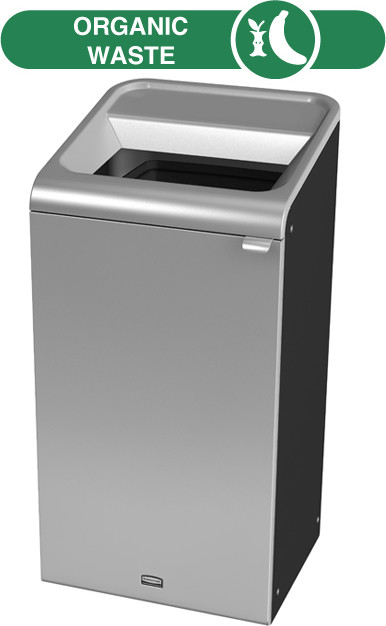 Poubelle pour matières organiques Configure Gris Stenni 23 gal #RB196162700 Poubelle pour matières organiques Configure Gris Stenni 23 gal #RB196162700