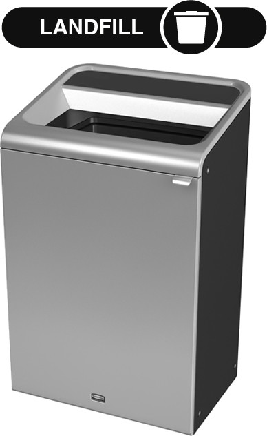 Poubelle simple intérieure Configure, 33 gal #RB196162800 Poubelle simple intérieure Configure, 33 gal #RB196162800