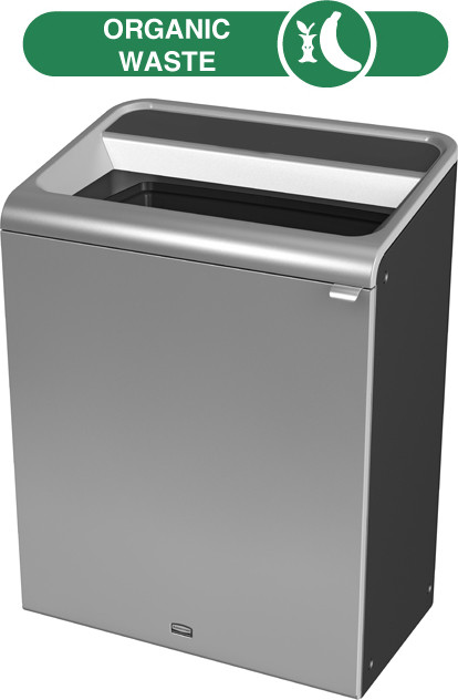 Poubelle pour matières organiques Configure Gris Stenni 45 gal #RB196168300 Poubelle pour matières organiques Configure Gris Stenni 45 gal #RB196168300