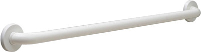 White Vinyl-Coated Grab Bar Antibacterial #BO580616360