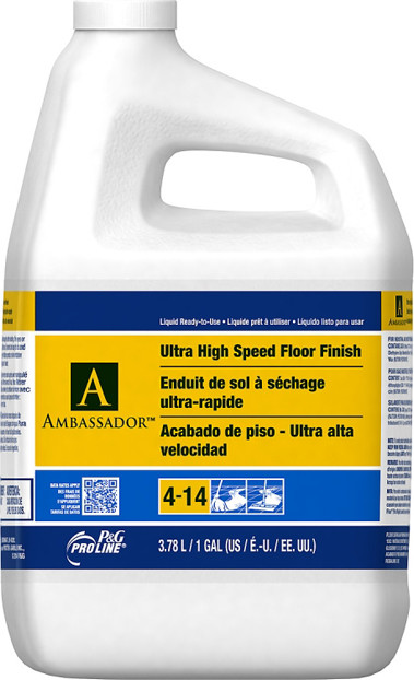 P&G Pro Line AMBASSADOR #14 Ultra High Speed Floor Finish #PG501388000 P&G Pro Line AMBASSADOR #14 Ultra High Speed Floor Finish #PG501388000
