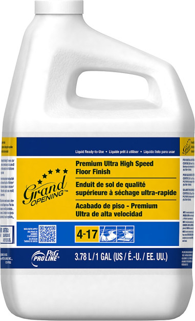 P&G Pro Line GRAND OPENING #17 Ultra High Speed Prem Floor Finish #PG501364000 P&G Pro Line GRAND OPENING #17 Ultra High Speed Prem Floor Finish #PG501364000
