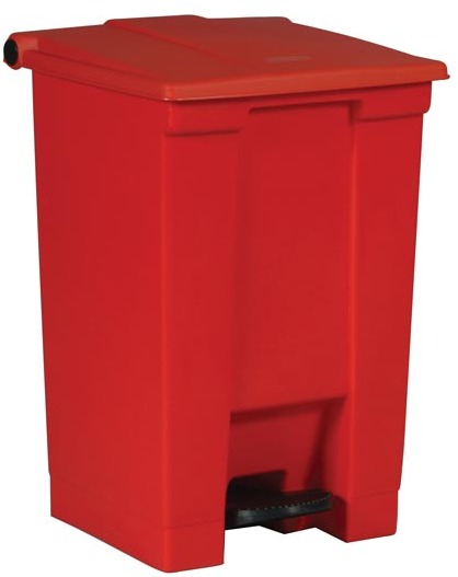 LEGACY Poubelle à pédale en plastique 12 gal #RB006144ROU