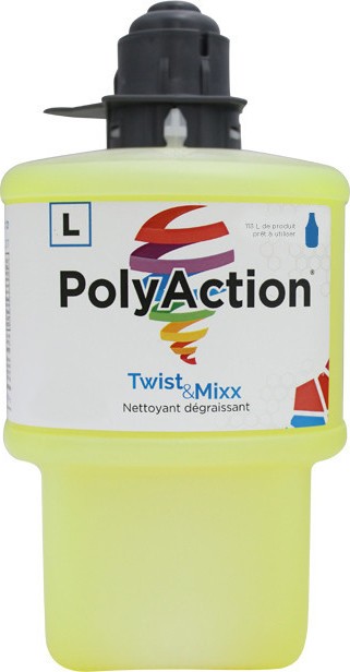 POLYACTION Nettoyant dégraisseur tout usage Twist & Mixx #LM000400LOW